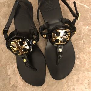 Authentic Tory Burch Sandals black size 8